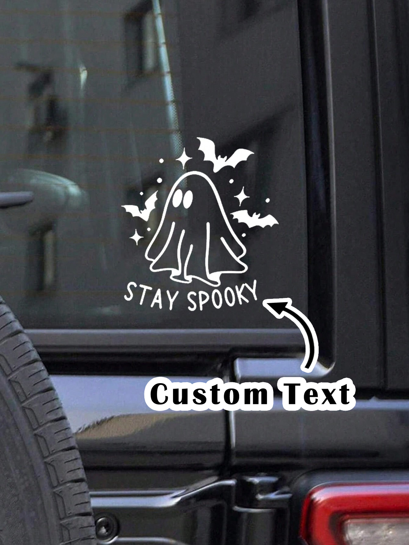 Creative Halloween Bat Ghost Stickers